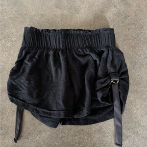 Black Women's Athletic Shorts